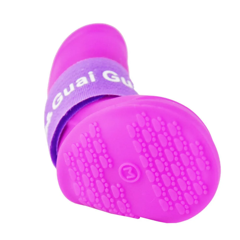 4pcs-Pet-Dog-Shoes-Waterproof-Rain-Pet-Shoes-for-Dog-Puppy-Rubber-Boots-Candy-Color-Puppy (12)