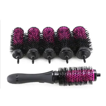 

6pcs Hairdressing Hair Style Hair Comb Negative Ion Heat Resistant Breathable Fluffy Comb Hair Detachable Comb
