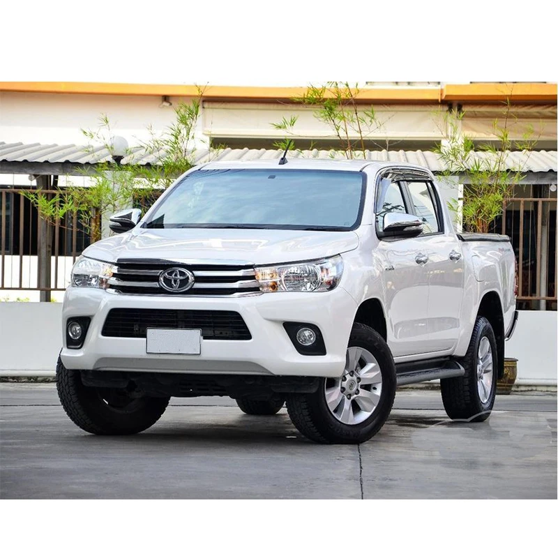 Дефлекторы боковых окон аксессуары Щепка оконная решетка для Toyota Hilux Revo Rocco SUNZ