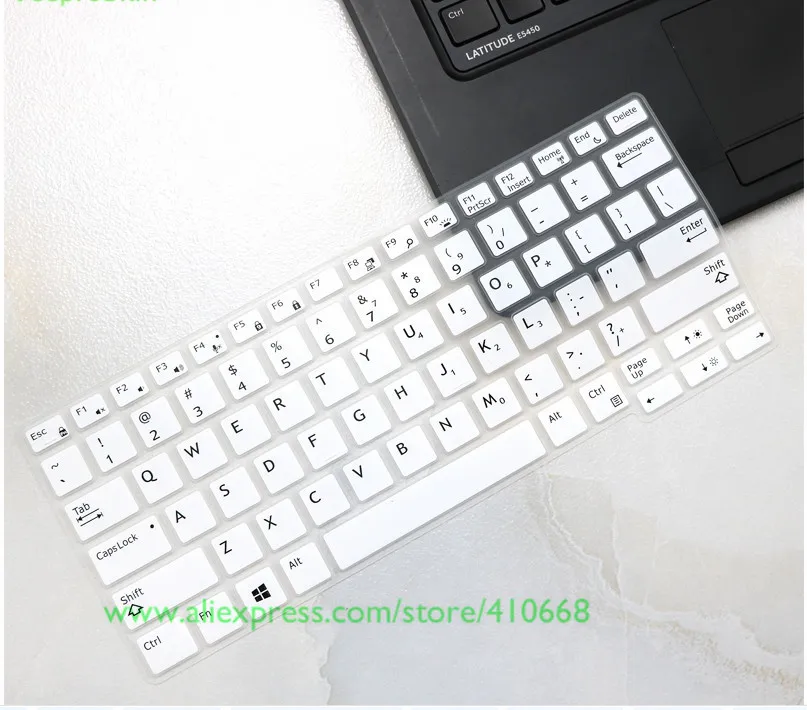 White Чехол для клавиатуры ноутбука для ухода за кожей кожи Dell Latitude E5250 E5270 E7250 E7270 E7370 E7389 E5270 Latitude 7280 7290 7380 7390 12,5 дюймов - Цвет: White