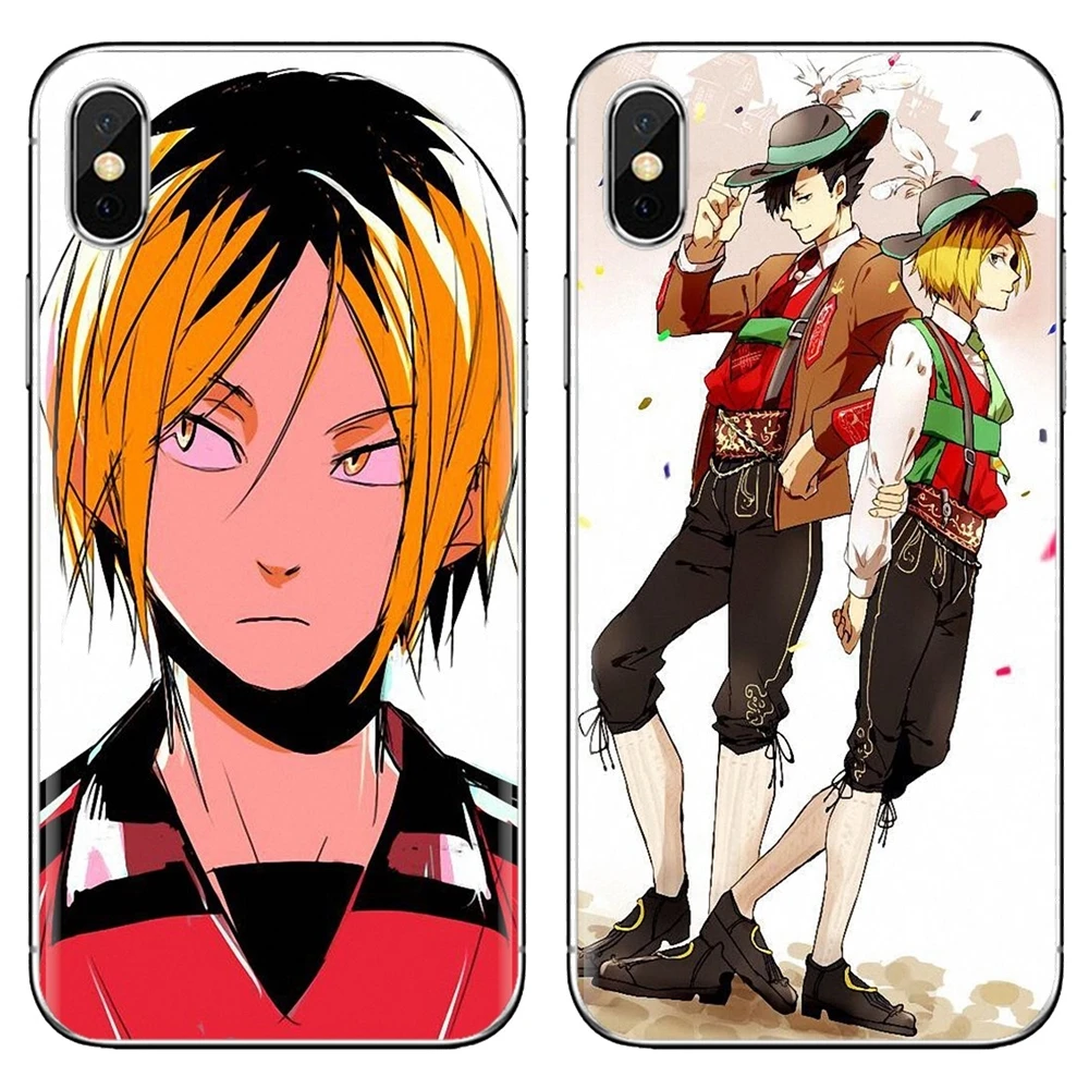 Мягкий Силиконовый ТПУ чехол для Sony Xperia XA Z Z1 Z2 Z3 Z5 XZ1 XZ2 compact M2 M4 M5 C4 C6 E3 T3 Kenma Kozume из
