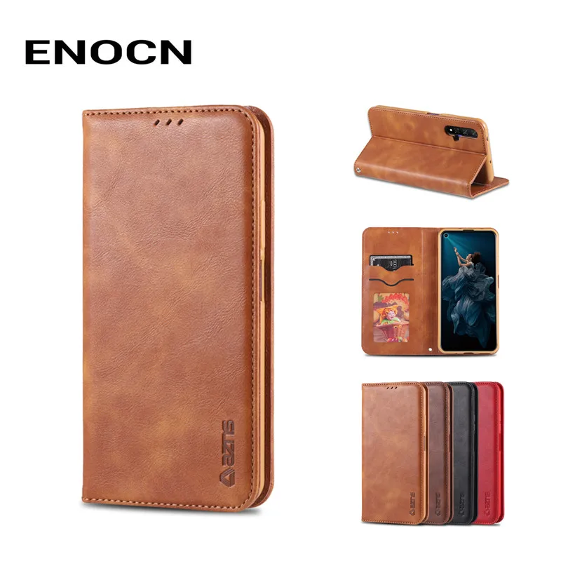 

Magnetic Flip Case For Huawei Honor 20 Case Huawei Honor 20Pro Cover Luxury Leather Wallet Phone Case