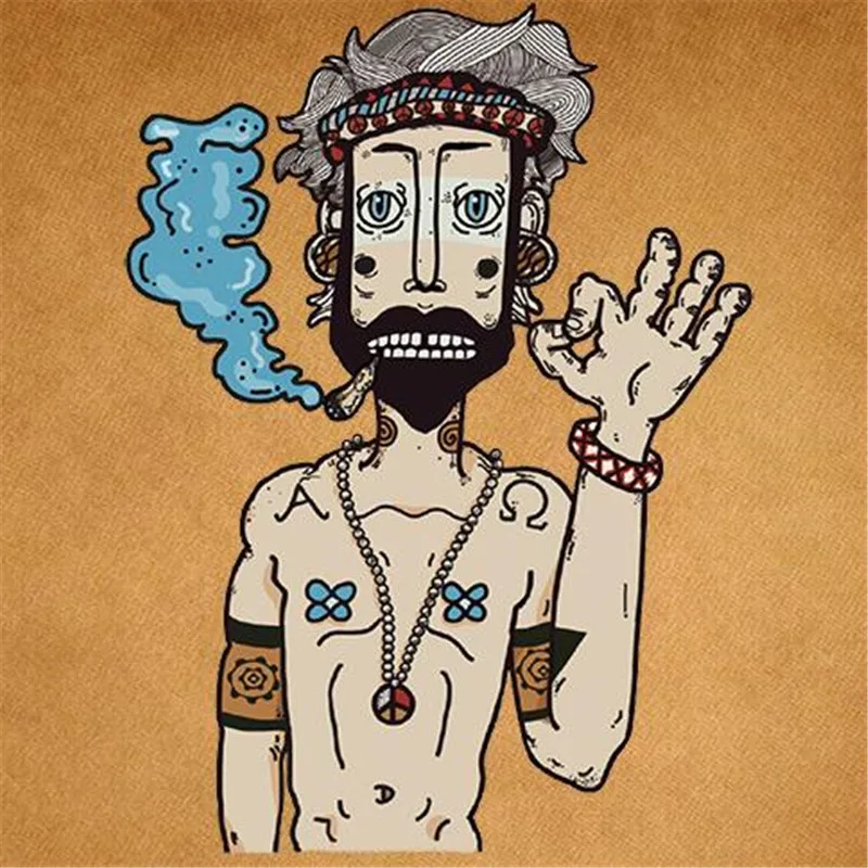 

Biker patch Heat transfer printing Stickers Diy Women Clothes Pattern deal with it Old Men Iron on patches for clothing Girl