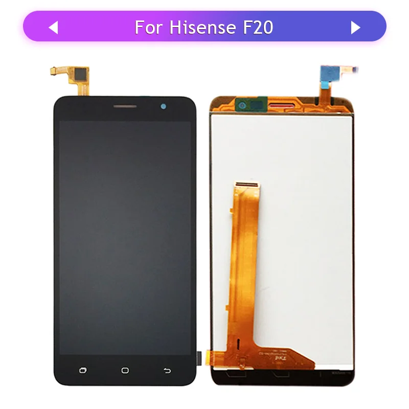 Для Hisense F20 HS-F20 ЖК-дисплей сенсорный экран стекло дигитайзер полный экран полная сборка Замена
