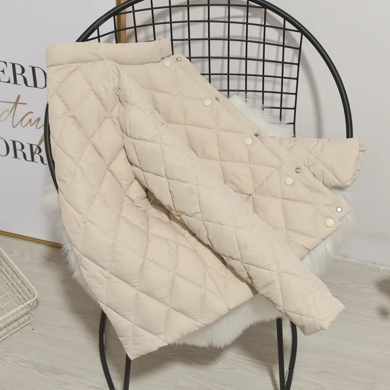 

Пуховик женский зимний, ульсветильник, на утином пуху, короткая, черная, парка оверсайз, осень 2020