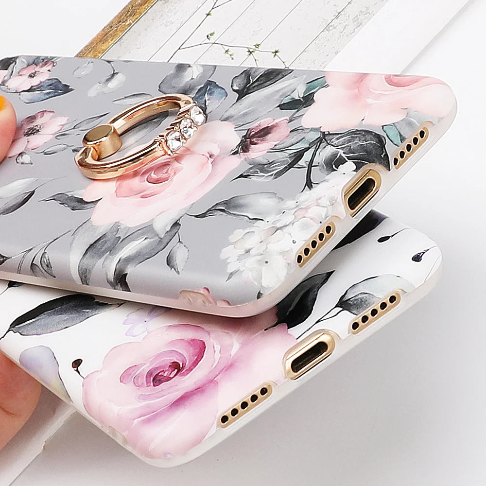 LOVECOM винтажный цветочный чехол для телефона huawei P30 P20 Pro Lite mate 30 20 Pro Lite роскошный мягкий IMD чехол для телефона