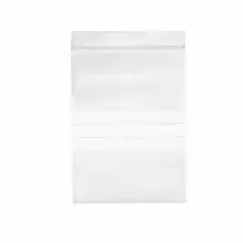 100 шт пластиковые пакеты с замком-молнией, записываемые, многоразовые, прозрачные, " X 4,7" 8 MIL