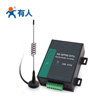 

GPRS DTU Wireless Communication Serial Device RS485 / 232 Two-way Transparent Transmission USR-G726