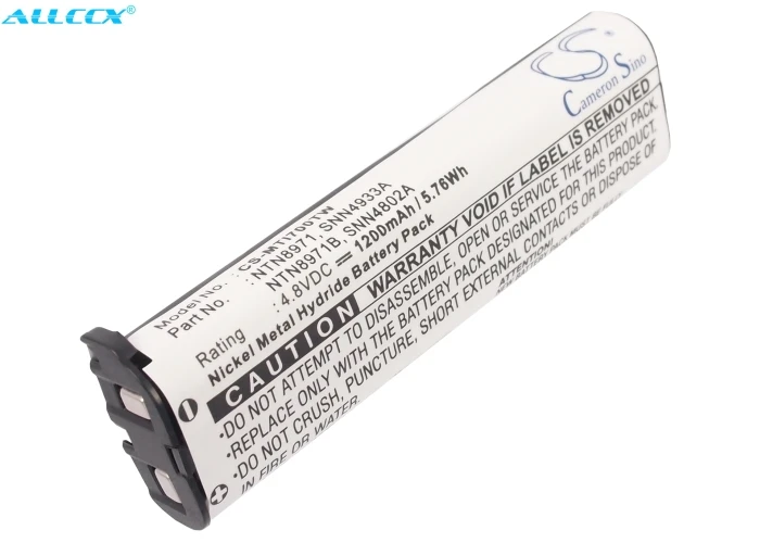 CameronSino 1200mAh батарея для Motorola CP100 i500 I550 I700 T7000 T7100 T7200 VX2600 XTN446 XU1100 XU2100 XV2600 | Электроника