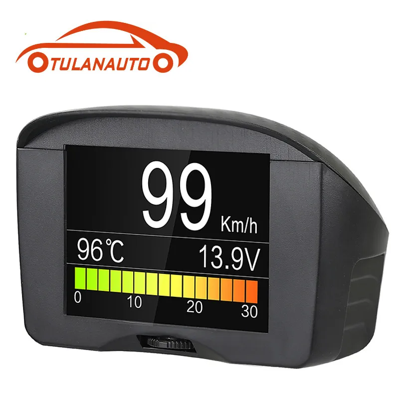 TULANAUTO X50 Plus автомобильный OBD HUD цифровой смарт измеритель и с указанием аварийного