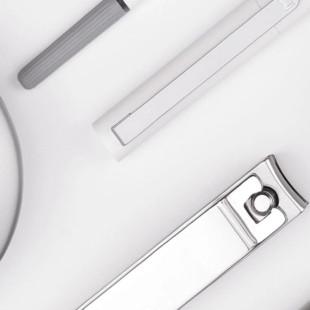 Xiaomi mijia Huohou маникюрные кусачки для ногтей триммер для волос в носу портативный дорожный гигиенический комплект из нержавеющей стали кусачки для ногтей набор инструментов