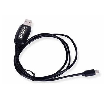 

For Baofeng BF-T1 Programming Cable Replacement Set Black Walkie Talkie