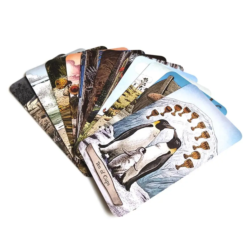 78 PCS / Set New Animal Totem Tarot Cards Deck Card Games Board Table Game For Family Party Playing Card Entertainment 78 PCS / Set New Animal Totem Tarot Cards Deck Card Games Board Table Game For Family Party Playing Card Entertainment