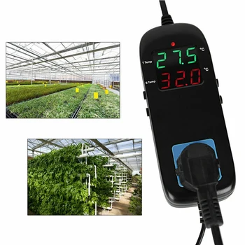 

MH-2000 Digital Display Fish Tank Temperature Controller Thermostat Regulator EU Plug