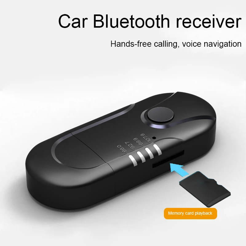 USB Bluetooth Автомобильный музыкальный приемник адаптер Suppoprt FM для телефона 999