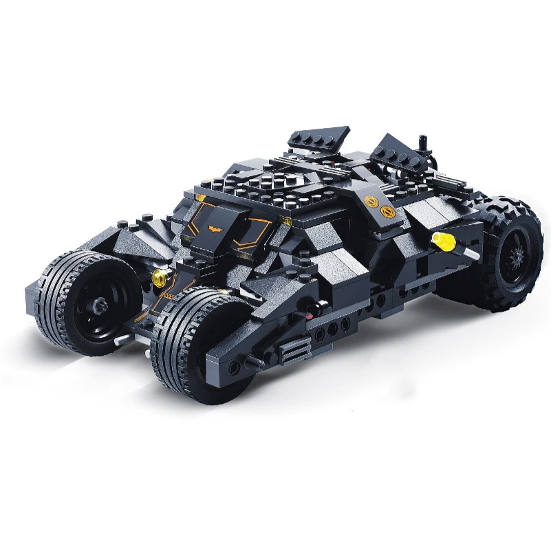 325 шт./компл. фигурки супергероев Batmobile Сборная модель строительные блоки кирпичи