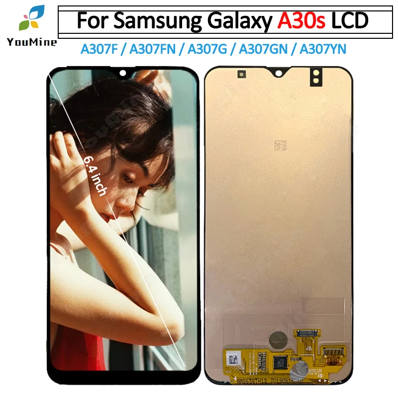 

For Samsung galaxy A30S lcd Display Touch Screen Digitizer Assembly For Samsung A30S A307F A307FN A307G A307GN A307YN LCD