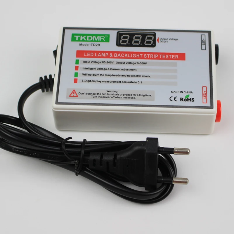 Online TKDMR NEUE LED Tester 0 300V Ausgang LED TV Hintergrundbeleuchtung Tester Mehrzweck LED Streifen Perlen Test Werkzeug Messung instrumente