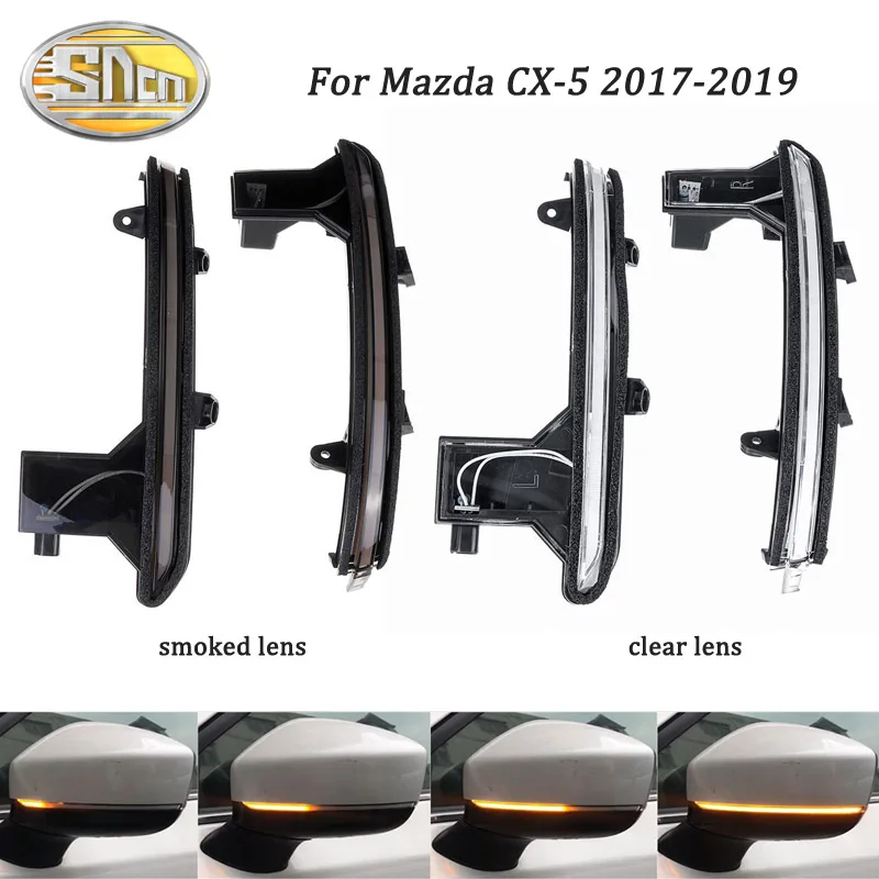Светодиодный индикатор для зеркала заднего вида Mazda CX5 KF 2017 2018 светодиодный