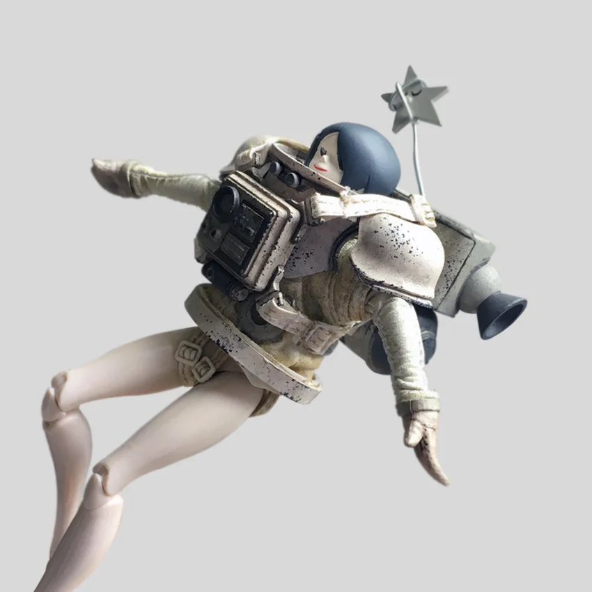1/12 3A TOYS Female Ashley Wood WWR Lasstranaut Dark Matter Membership Astronaut Movable Doll Model Ornaments for Fans | Игрушки и хобби