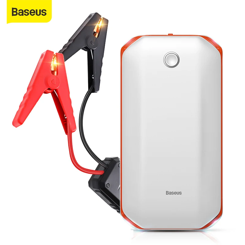 Baseus 8000A Car Jump Starter Battery Power Bank High Capacity Starting Device Booster Auto Vehicle Emergency Battery Booster|Jump Starter| -…