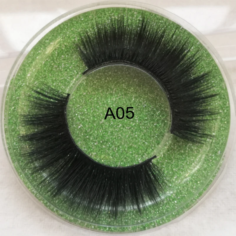 Custom Logo Faux Mink Eyelashes Natural Handmade 3D Mink Lashes Wholesale Eyelashes Extension Fake Eyelashes