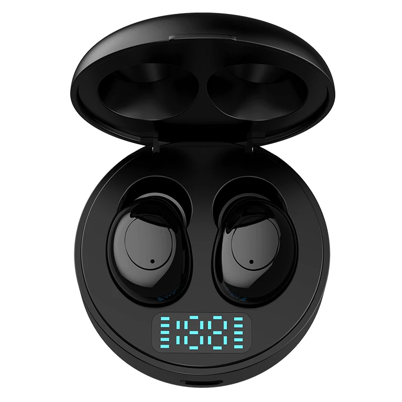 

2020 New Sport TWS in Ear Mini Bluetooth 5.0 Stereo Earphone Wireless Earbuds With Charging Case Battery Display