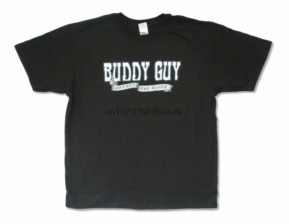 Buddy Guy Cant Quit The Blues 2009 Tour IA - CA Black T Shirt New Official(1) |