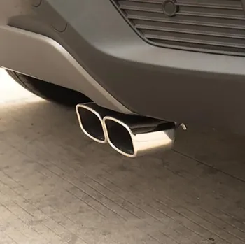 

Stainless steel tail exhaust muffler tip pipe car styling accessories for Hyundai IX25 2015 2016 2017 2018