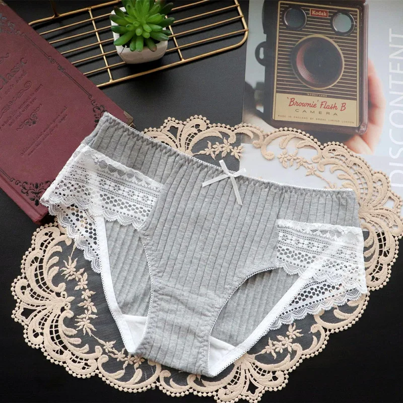 Celana Dalam Wanita Gaya Jepang  Japanese Large Size Panties - Ladies Sexy  Lace - Aliexpress