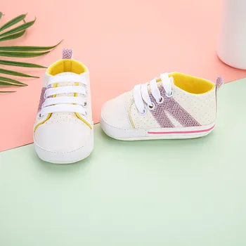 

TELOTUNY shoes for baby bon Newborn Baby Girls Boy Ventilation Bandage Soft Sole Non-slip Casual Toddler Shoes Single Shoes Jul2