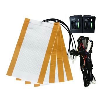 

4Pcs Car Seat Heater Heater Seats for Toyota Prado, Corolla, RAV4, REIZ, Yaris