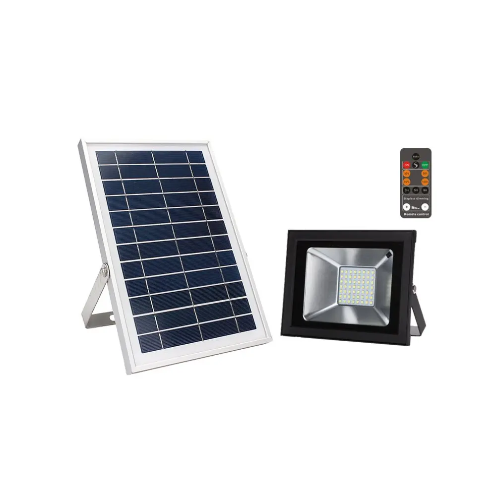 

ICOCO New Led Solar Light Intelligent Remote Control Outdoor Bright Led Waterproof Street Light Flood Light