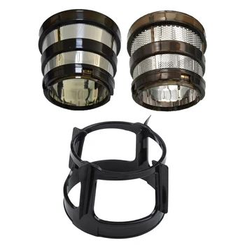 

3 Pcs for Hurom Hh-Sbf11 Hu-19Sgm Juicer Spare Parts: 2 Pcs Juicer Strainer Coarse and Fine Filter & 1 Pcs Rotating Brush Holder