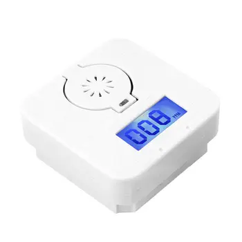 

AMS-Co Carbon Monoxide Smoke Detector Alarm Poisoning Gas Warning Sensor Security Poisoning Alarm Lcd Photoelectric Detectors