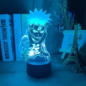 

Children's Bedroom 3D Animation Night Light 16 Color LED Light Touch Remote Control Black Base 3W Household Lighting