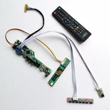Для QD15XL01 QD15XL04 пульт дистанционного управления+ инвертор+ клавиатура 1CCFL 30Pin LVDS VGA HDMI AV USB T. V56 плата контроллера ЖК-дисплей панель DIY kit