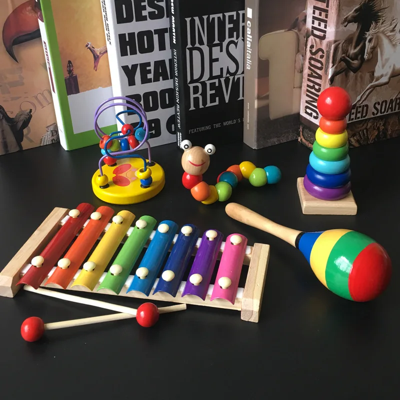 

BOY'S Aged 1-2 Years Kids Bead-stringing Toy 10-30 Yuan Baby GIRL'S Yi Bao a Year of Age Infants 3-6 Intelligence Catches 10-