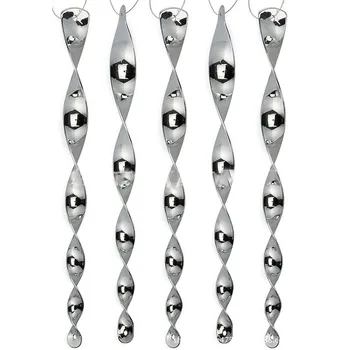 

12Pcs/Set Hanging Bird Scare Rod Outdoor Repellent Spiral Design Decoration Garden Pigeons Deterrent Reflective Protect Crop