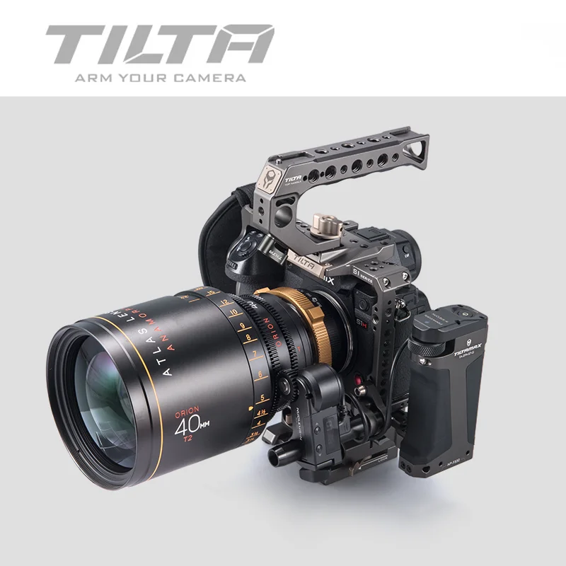 Клетка для камеры Tilta цифровых зеркальных камер PANASONIC S1H S1 S1R Полная верхняя ручка