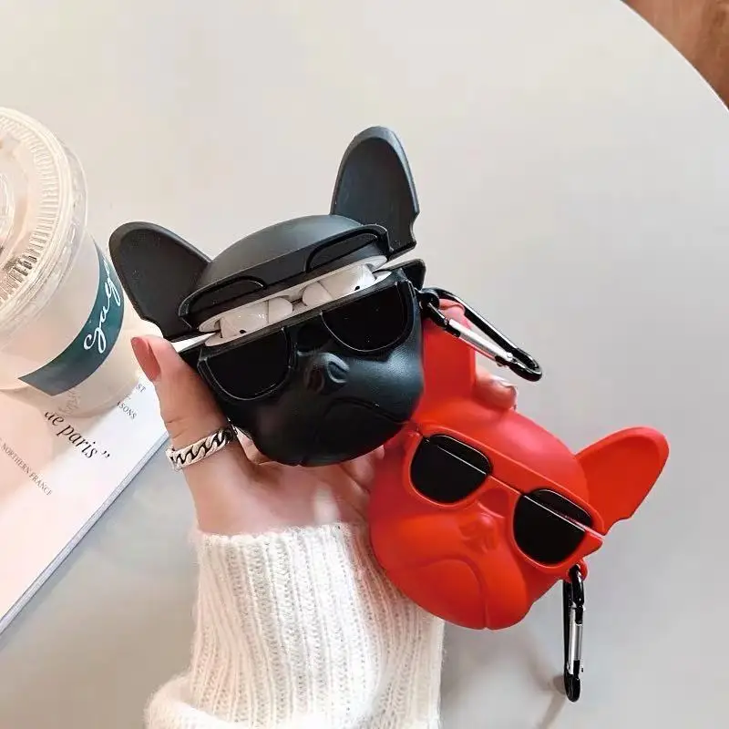 Мягкий силиконовый чехол для Apple AirPods pro 3 беспроводных наушников с 3D рисунком