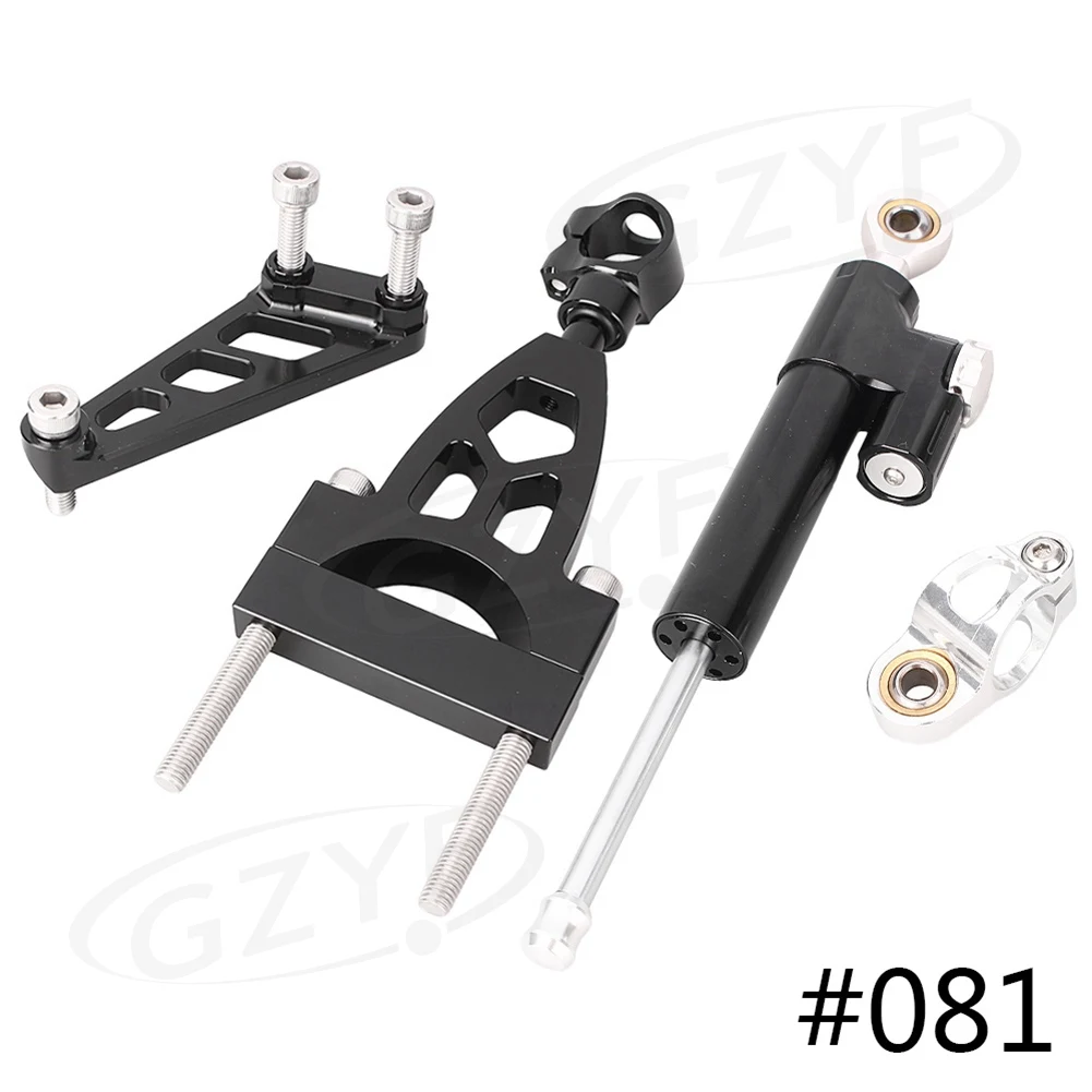 

CNC Steering Damper Stabilizer w/ Bracket Set Saftety Control For Honda CB400 VTEC 1999-2010 Aluminum Alloy, Anodized