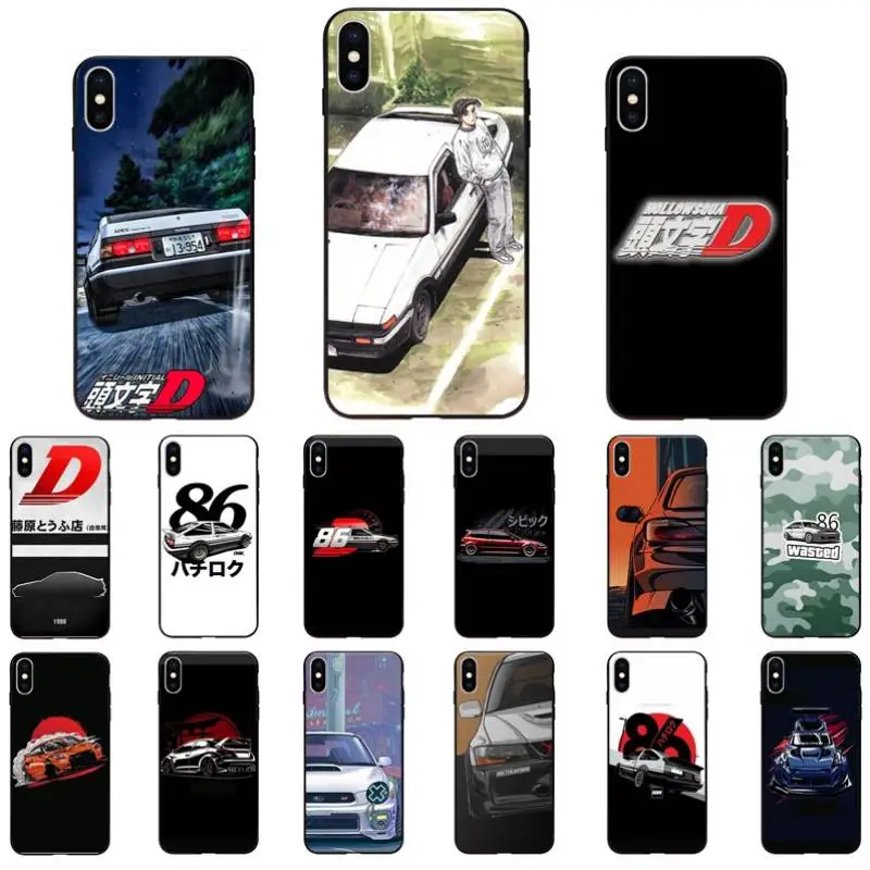 

NBDRUICAI AE86 Printing Drawing high quality PhoneCase for iPhone Xr XsMax 8 7 6 6S Plus Xs X 5 5S SE 5C Case s11 11pro 11promax