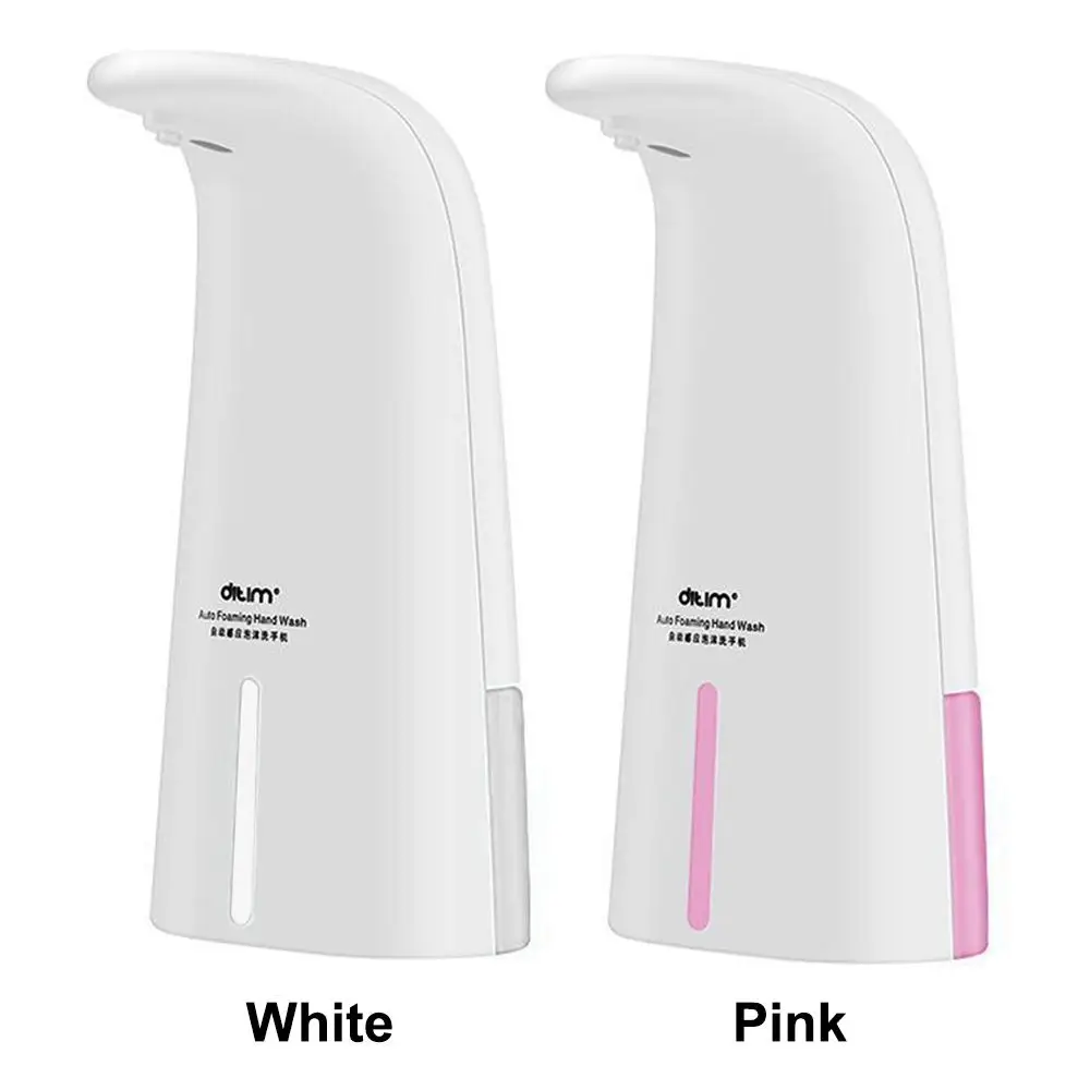 

Soap Dispenser Shampoo Lotion Container Soap Pump Portable 250ML Bathroom Automatic Foam Soap Dispenser Creative Morden ABS