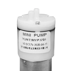 1Pcs DC3-5V Mini 370 Motor Air Pump Self-Priming Pump Negative Pressure Vacuum Pump