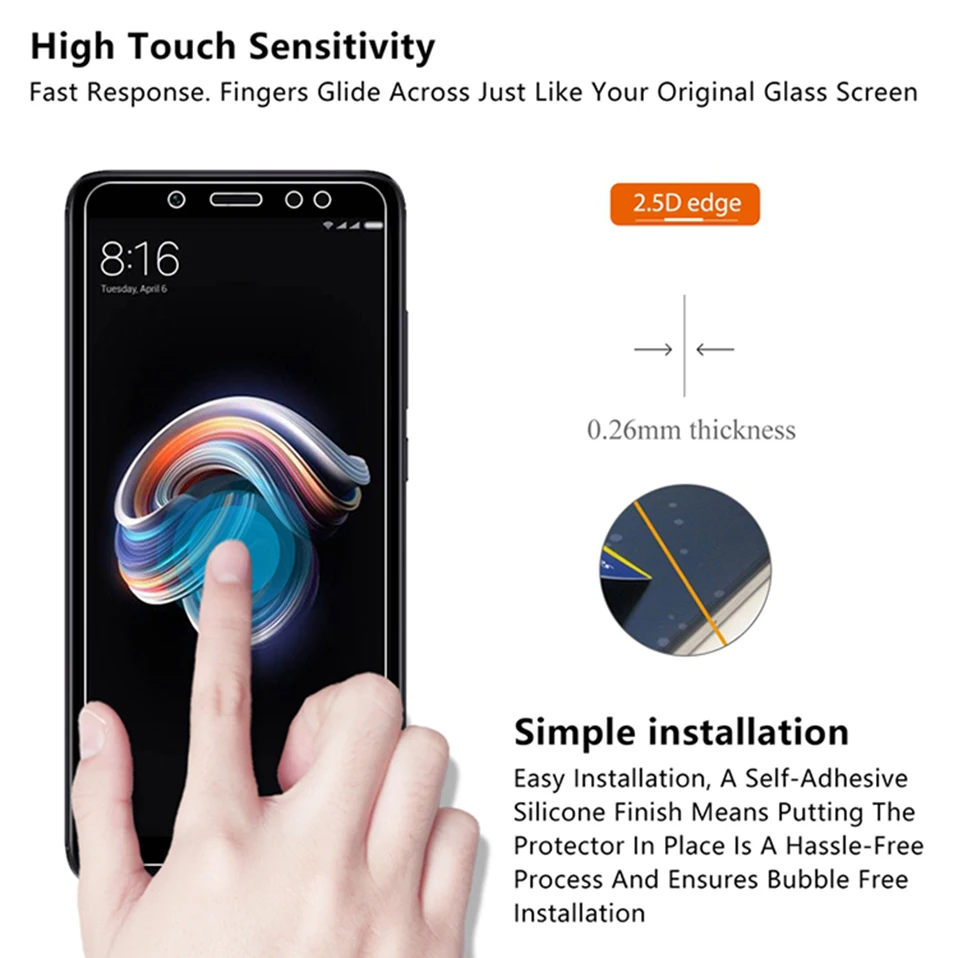 screen protector tempered glass for xiaomi mi 9T pro redmi note 9 pro protective film (5)
