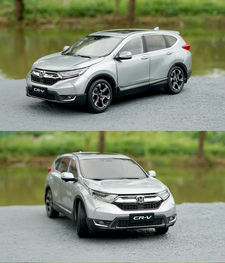 1:18 Высокая тщательная Honda CRV SUV сплав модель автомобиля статические металлические модельные автомобили с оригинальной коробкой