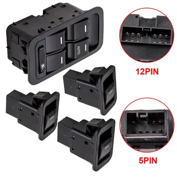 

Electric Power Door Window Master & Single Control Switch For Ford Territory SX SY SZ 2004-2014 Black