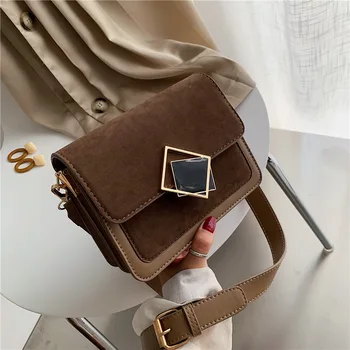 

Fashion Women's Handbags Casual Shoulder Bags New PU Leather Ladies Flap Wild Crossbody Bags Female Totes