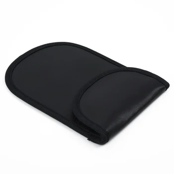 

Car RFID Signal Blocking pouch Key Fob Case Black Replace Accessory Replacement Anti-theft Keyless Entry Spare